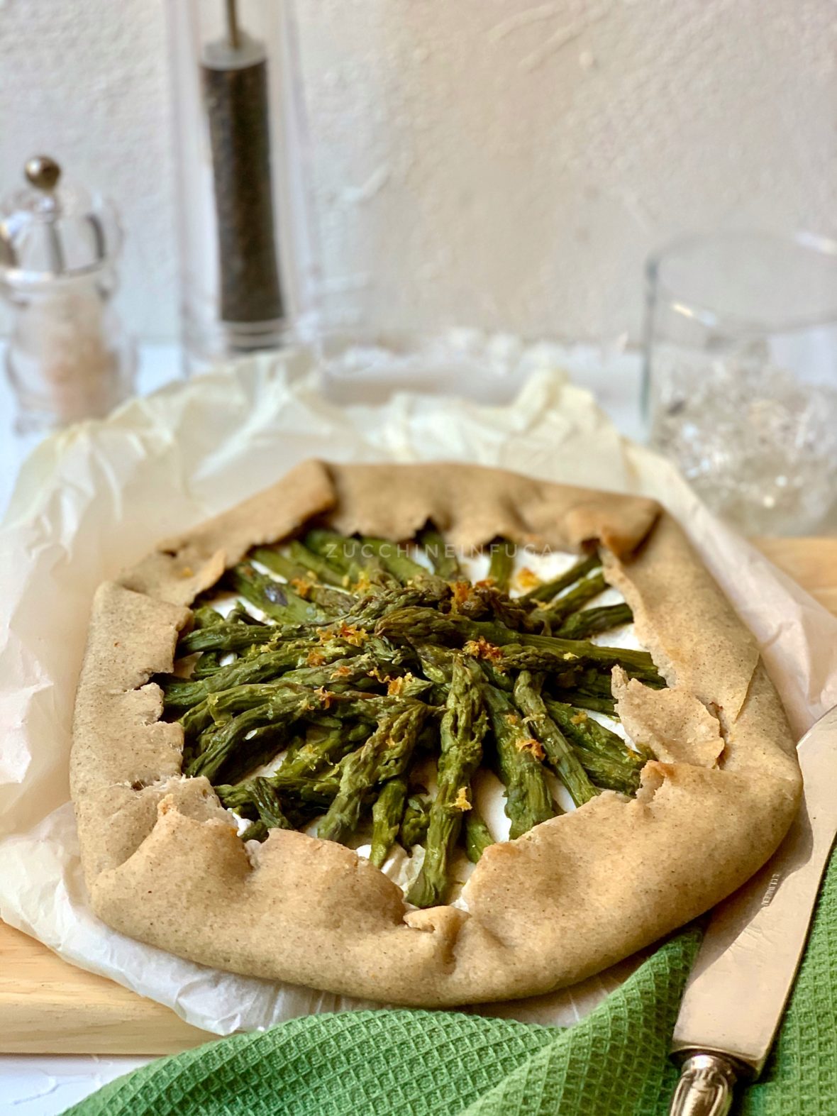 Galette agli asparagi